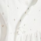 Cool Club, Pajac dziewczęcy, ażurowy, biały