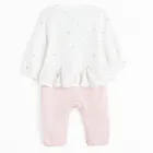 Cool Club, Pajac dziewczęcy, biało-różowy