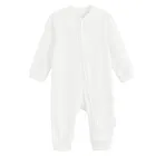 Cool Club, Pajac niemowlęcy, bawełna organiczna, biały, zestaw, 2 szt.