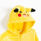Cool Club, Piżama jednoczęściowa chłopięca z kapturem, żółta, Pokemon