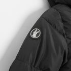 Cool Club, Płaszcz dziewczęcy z kapturem, ocieplany, czarny