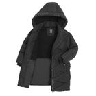 Cool Club, Płaszcz dziewczęcy z kapturem, ocieplany, czarny