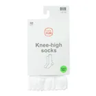 Cool Club, Podkolanówki dziewczęce, białe, mikrofibra, 40 DEN