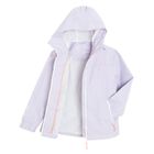 Cool Club, Przeciwdeszczowa kurtka dziewczęca z kapturem, fioletowa