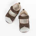 Cool Club, Sandały chłopięce, brązowe, skórzana wkładka