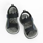 Cool Club, Sandały chłopięce, czarne, skórzana wkładka, NASA