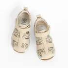 Cool Club, Sandały dziewczęce, beżowe, skórzana wkładka