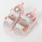 Cool Club, Sandały dziewczęce, pachnące, biało-różowe, skórzana wkładka, Fisher-Price