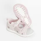Cool Club, Sandały dziewczęce, różowe, skórzana wkładka