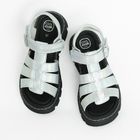 Cool Club, Sandały dziewczęce, srebrne