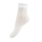 Cool Club, Skarpetki dziewczęce, białe, 20 DEN, zestaw, 2 szt.