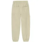 Cool Club, Spodnie dresowe chłopięce, carpenter, ocieplane, beżowe