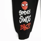 Cool Club, Spodnie dresowe chłopięce, czarne, Spider-Man