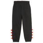 Cool Club, Spodnie dresowe chłopięce, oversize, czarne