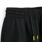 Cool Club, Spodnie dresowe chłopięce, oversize, ocieplane, czarne, SpongeBob