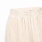 Cool Club, Spodnie dresowe dziewczęce, culotte, welurowe, beżowe