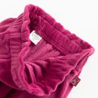 Cool Club, Spodnie dresowe dziewczęce, welurowe, bordowe