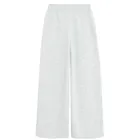 Cool Club, Spodnie dresowe dziewczęce, wide, ocieplane, szare melanż