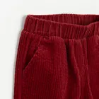 Cool Club, Spodnie materiałowe chłopięce, sztruksowe, bordowe