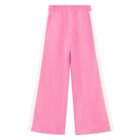 Cool Club, Spodnie materiałowe dziewczęce, wide leg, różowe