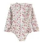 Cool Club, Strój kąpielowy dziewczęcy jednoczęściowy, UV 50, biały