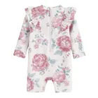 Cool Club, Strój kąpielowy dziewczęcy jednoczęściowy, UV 50, różowy