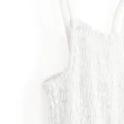 Cool Club, Sukienka dziewczęca na ramiączka, biała