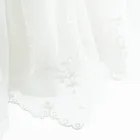 Cool Club, Sukienka dziewczęca z długim rękawem, biała