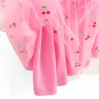 Cool Club, Sukienka dziewczęca z długim rękawem, biało-różowa