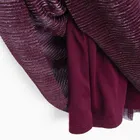 Cool Club, Sukienka dziewczęca z długim rękawem, ciemnofioletowa