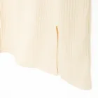 Cool Club, Sukienka dziewczęca z długim rękawem, prążkowana, jasnobeżowa