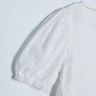 Cool Club, Sukienka dziewczęca z krótkim rękawem, biała