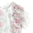 Cool Club, Sukienka dziewczęca z krótkim rękawem, biała