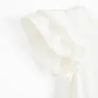 Cool Club, Sukienka dziewczęca z krótkim rękawem, biało-niebieska