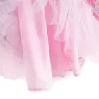 Cool Club, Sukienka dziewczęca z krótkim rękawem, biało-różowa