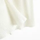 Cool Club, Sukienka dziewczęca z krótkim rękawem, prążkowana, biała