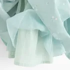 Cool Club, Sukienka dziewczęca z krótkim rękawem, zielona