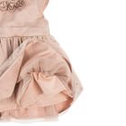 Cool Club, Sukienka dziewczęca z krótkim rękawem, złota