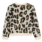 Cool Club, Sweter dziewczęcy, rozpinany, beżowy