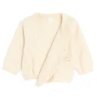 Cool Club, Sweter dziewczęcy, rozpinany, beżowy