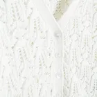 Cool Club, Sweter dziewczęcy, rozpinany, biały