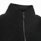 Cool Club, Sweter dziewczęcy, rozpinany, crop top, czarny