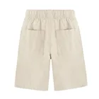 Cool Club, Szorty chłopięce z lnem, relaxed, beżowe