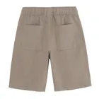 Cool Club, Szorty chłopięce z lnem, relaxed, brązowe