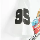 Cool Club, T-shirt chłopięcy, biały, Auta