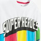 Cool Club, T-shirt chłopięcy, biały, Marvel Super Heroes