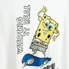 Cool Club, T-shirt chłopięcy, biały, SpongeBob