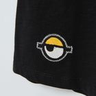 Cool Club, T-shirt chłopięcy, czarny, Minionki
