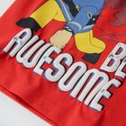 Cool Club, T-shirt chłopięcy, czerwony, Strażak Sam