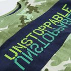 Cool Club, T-shirt chłopięcy, mix, moro, Unstoppable